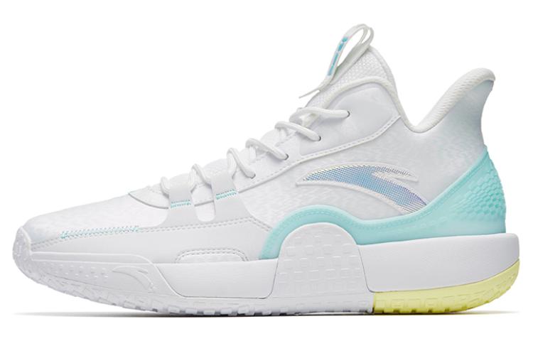 Anta Basketball Series Sneakers Low 'White Blue' 112241602-7