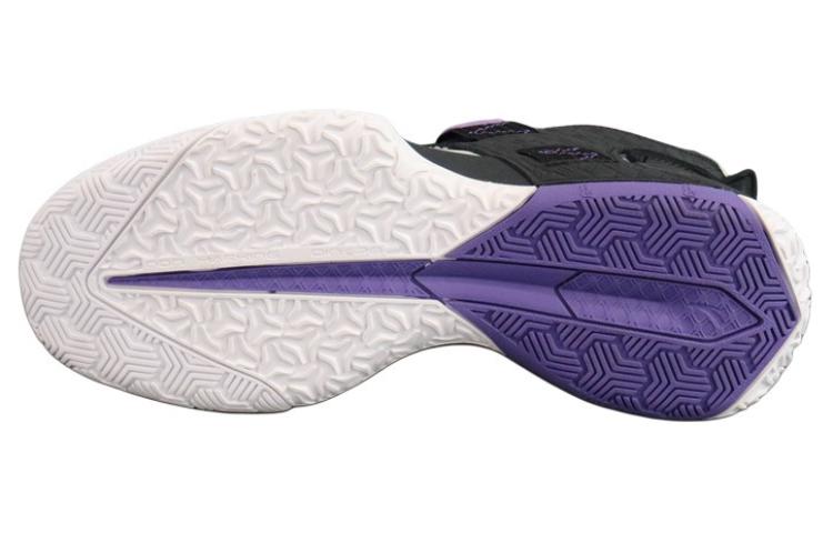 Shop Zapatillas Anta Basketball Series Mid 'Negro Gris Púrpura'. 112241615-5