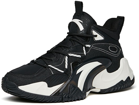 Anta Basketball Series Sneakers Mid 'Black White' 112141623-2 Order Anta Basketball Series Sneakers Mid 'Black White' 112141623-2