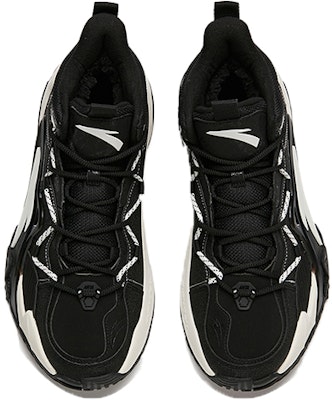 Anta Basketball Series Sneakers Mid 'Black White' 112141623-2 Lookbook Anta Basketball Series Sneakers Mid 'Black White' 112141623-2