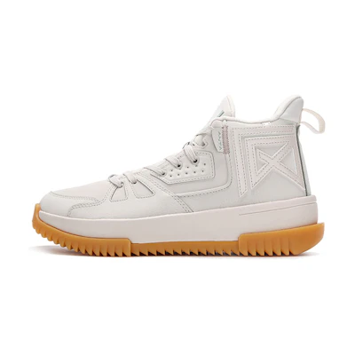 Anta Basketball Series Sneakers Mid 'Grey White'