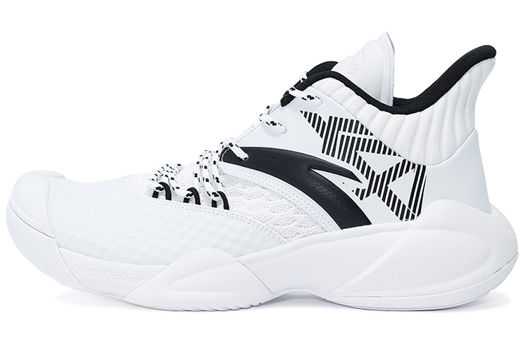 Anta Basketball Series Sneakers Mid 'White Black' 112131616S-3