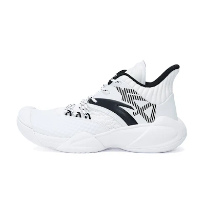 Anta Basketball Series Sneakers Mid 'White Black'