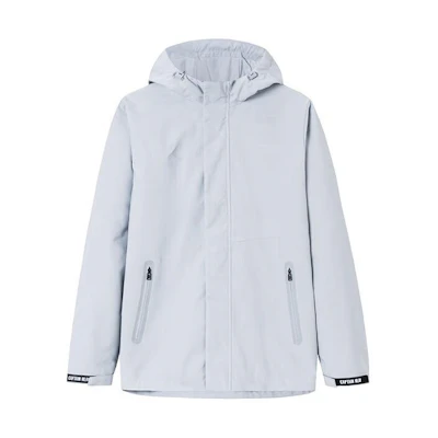 Anta Basketball Series Thickened Woven Jacket Stone Gray Hoodie 152341601-1