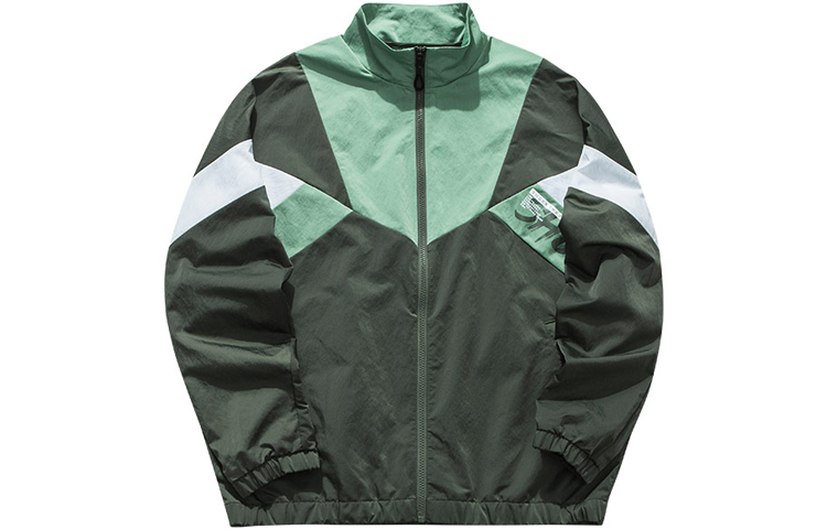 Anta Basketball Series Woven Windproof Jacket - Grape Leaf Green 152031610-3