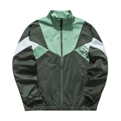 Anta Basketball Series Woven Windproof Jacket - Grape Leaf Green 152031610-3