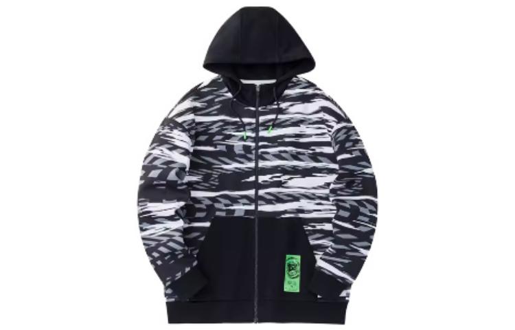 Anta Basketball Series Zip Hoodie Casual Sweatshirt 152231722-1