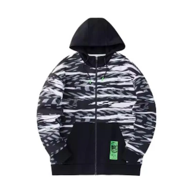 Anta Basketball Series Zip Hoodie Casual Sweatshirt 152231722-1
