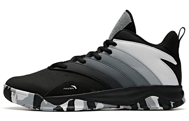 Anta Basketball Shoes 'Black Grey'