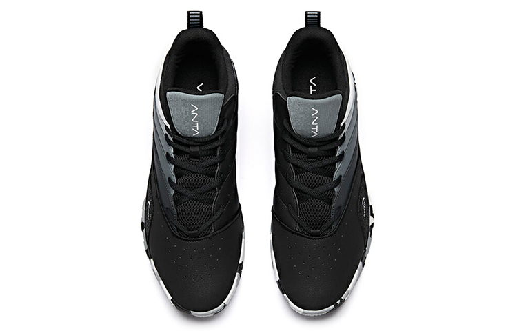 Anta Basketball Shoes 'Black Grey' 圖 3