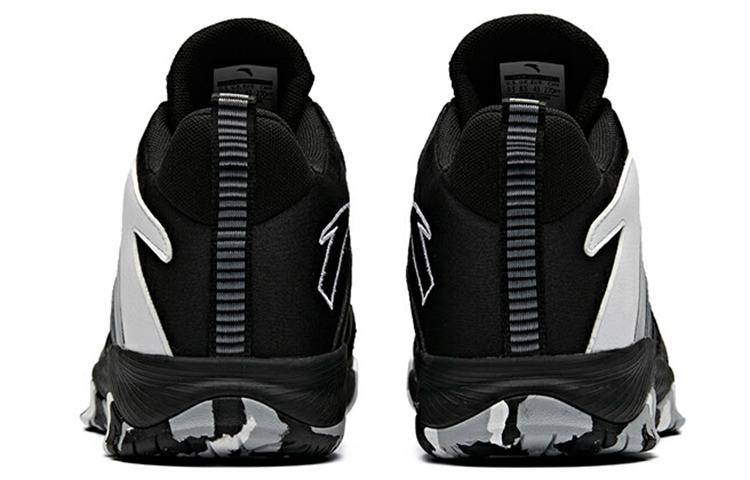 Anta Basketball Shoes 'Black Grey' 圖 4