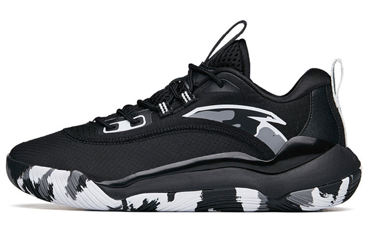 Anta Basketball Shoes 'Black Grey Camo' 112141643S-3