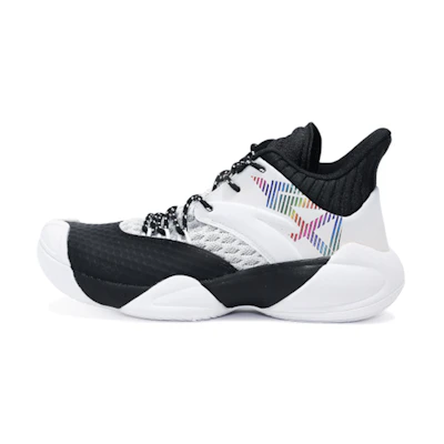 Anta Basketball Series Sneakers Mid 'Black White Grey'