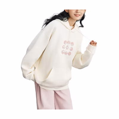 Anta Basketball Unisex Hoodie Beige - Oversized & Casual Style 952411710-335726-5