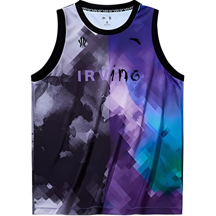 Anta Basketball Unisex Loose Fit Breathable Sports Tank Top - Pure White 172441101-1