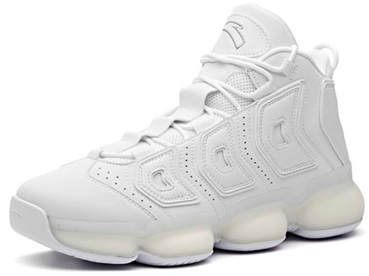 Anta Basketball White Grey 'Xinlan Chao Retro High' 91831162-1 Lookbook Anta Basketball White Grey 'Xinlan Chao Retro High' 91831162-1