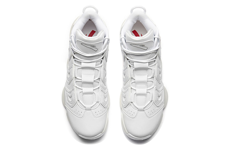 Shop Anta Basket Bianco Grigio ''Xinlan Chao Retro High'' 91831162-1