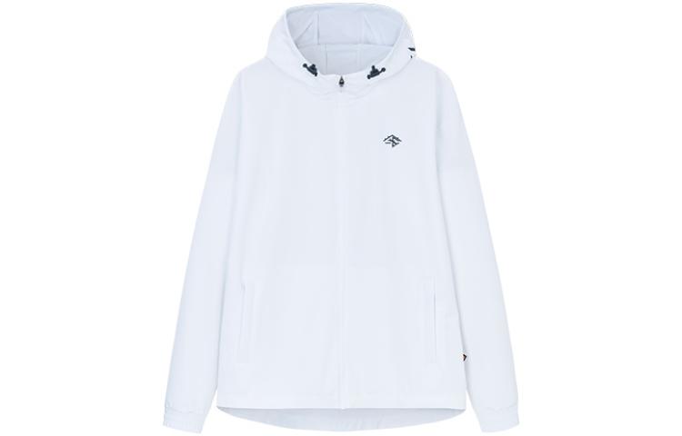 Anta Basketball Zip-Up Hoodie Jacket Men’s in Pure White 152331616-1