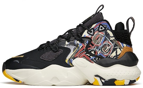 Anta Basquiat x Shock The Game 2.0 Mid 'Hitam Putih Graffiti' 112148080-10 Buy Anta Basquiat x Shock The Game 2.0 Mid 'Hitam Putih Graffiti' 112148080-10