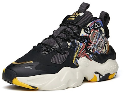 Anta Basquiat x Shock The Game 2.0 Mid 'Hitam Putih Graffiti' 112148080-10 Order Anta Basquiat x Shock The Game 2.0 Mid 'Hitam Putih Graffiti' 112148080-10