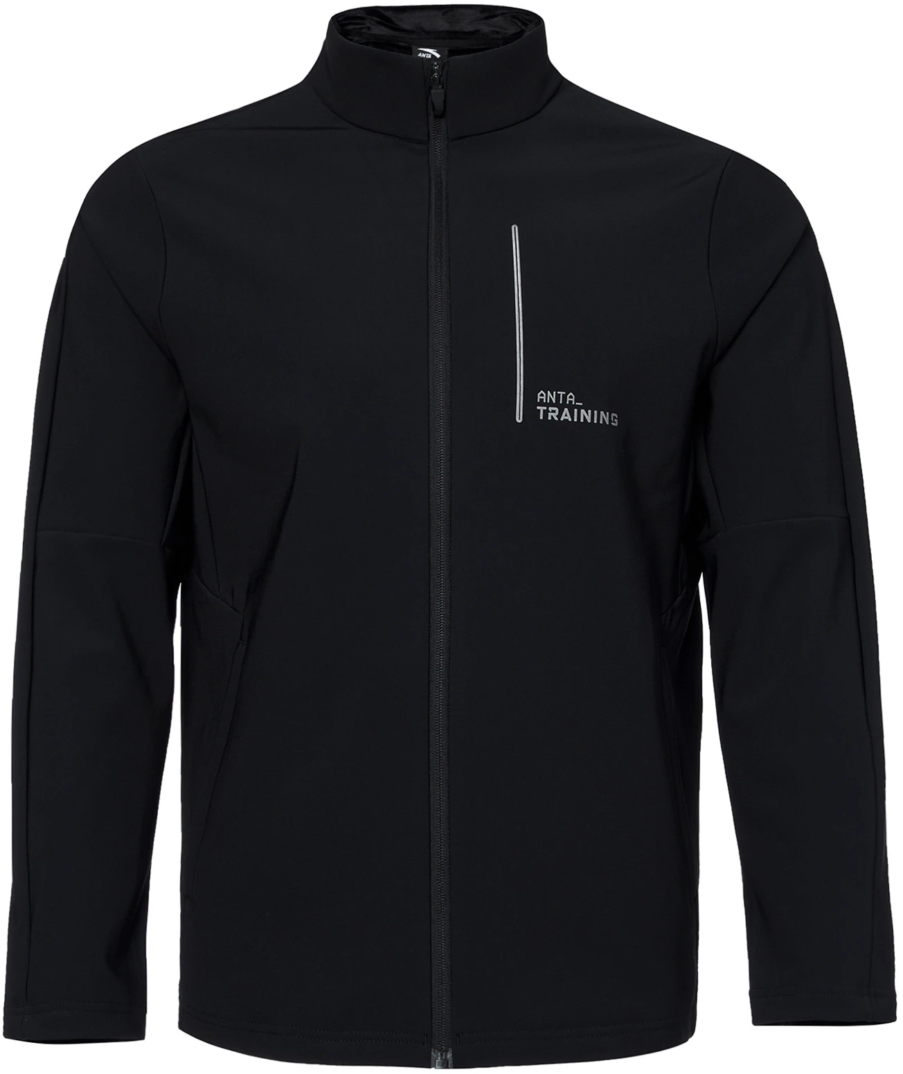 anta-black-fleece-lined-thick-warm-jacket-with-letter-print-152247729-2