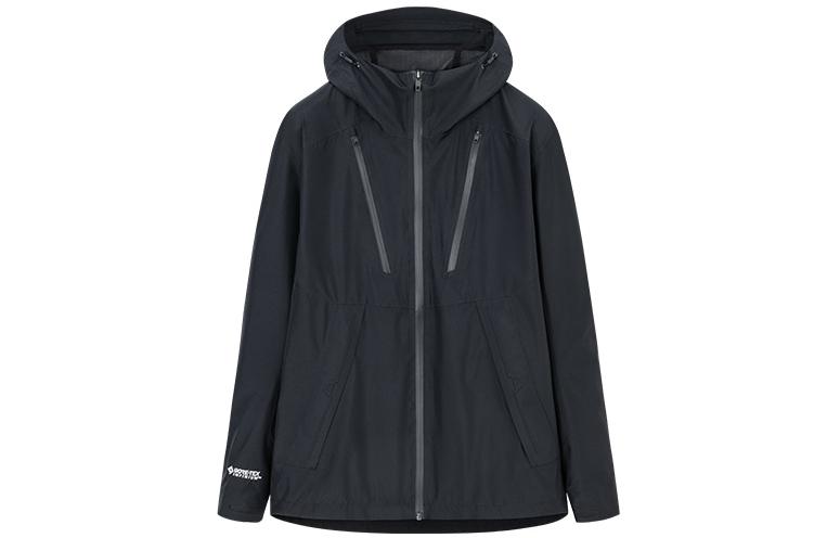 Anta Black Solid Color Zipper Hoodie Jacket 152310616-5