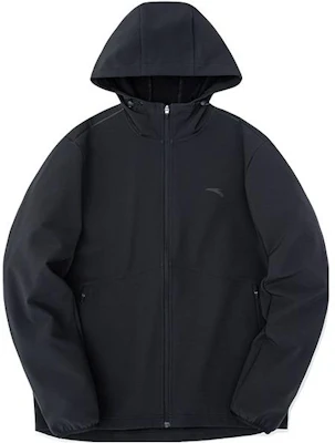 안타 블랙 방수 로고 프린트 후드 윈드브레이커 자켓 952245612-3 Buy 안타 블랙 방수 로고 프린트 후드 윈드브레이커 자켓 952245612-3