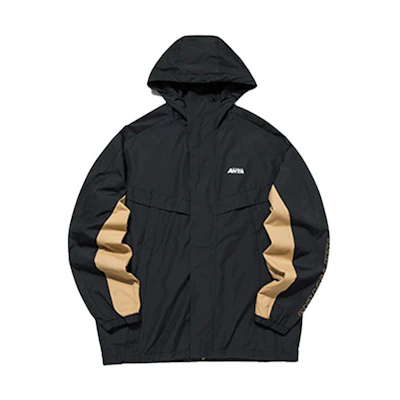 Anta Black Windproof Warm Hooded Casual Jacket - Lifestyle Series 952148640-1