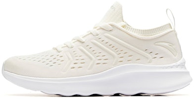 Anta Breathable Lightweight Running Shoes 'Ivory White' 12925598-1 Anta Breathable Lightweight Running Shoes 'Ivory White' 12925598-1