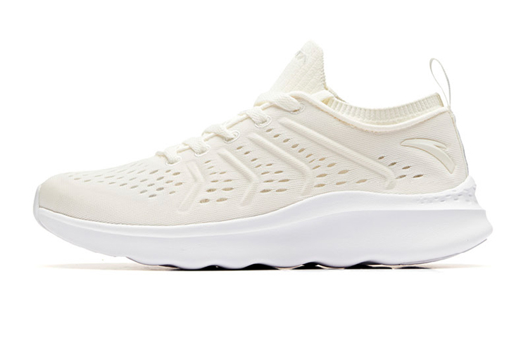 Anta Breathable Lightweight Running Shoes 'Ivory White' 12925598-1