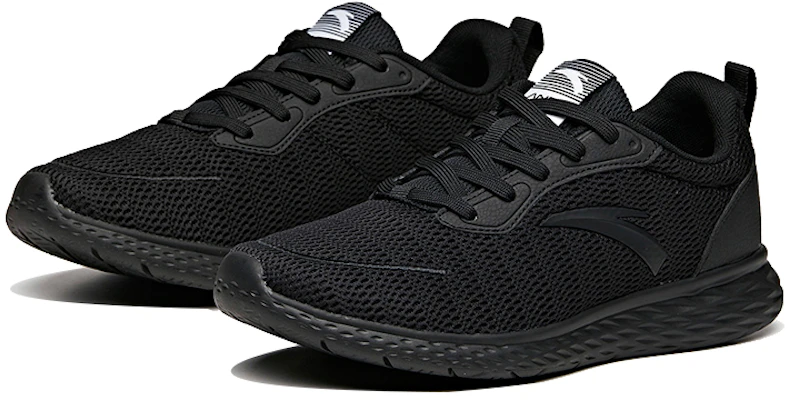 Anta Breathable Low-Top Running 'Black' 112025577-6 Order Anta Breathable Low-Top Running 'Black' 112025577-6
