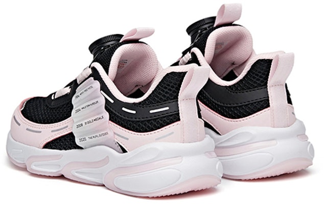 Anta Breathable Mesh Running Shoes 'Black Pink' 332139908A-8 Shop Anta Breathable Mesh Running Shoes 'Black Pink' 332139908A-8