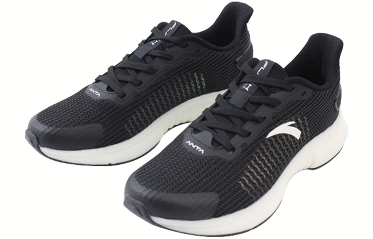 Shop Anta Bubble Low 'Hitam' 112025520-12