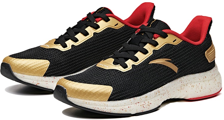 Anta Bubble Low 'Black Gold Red' 112025520-2 Order Anta Bubble Low 'Black Gold Red' 112025520-2