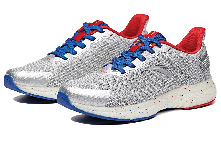Order Anta Bubble Low 'Kelabu Biru Merah' 112025520-3