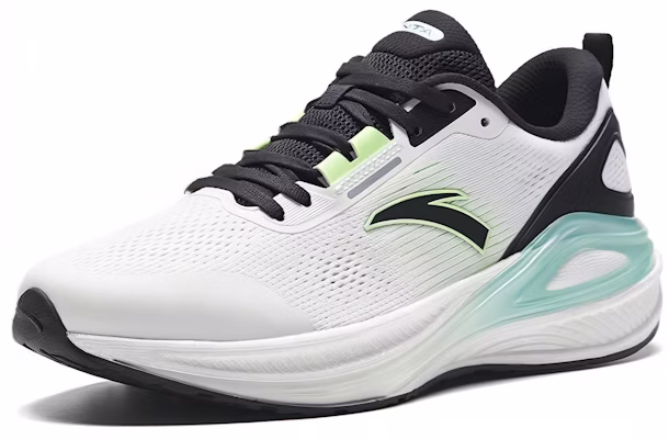 安踏 C100 玉兔 '黑白绿' 运动鞋 112335580-1 Lookbook 安踏 C100 玉兔 '黑白绿' 运动鞋 112335580-1