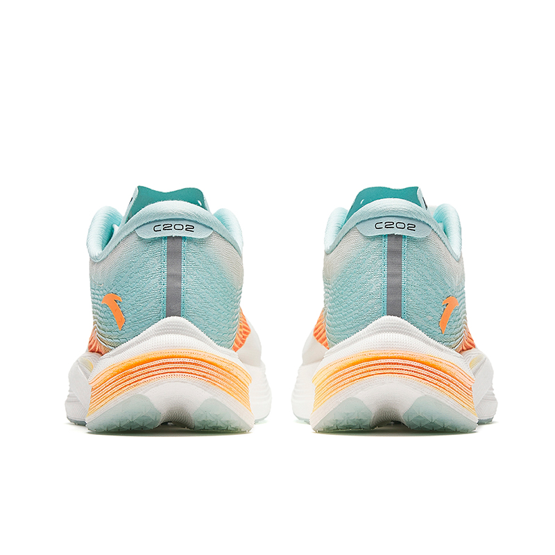 Lookbook 安踏 C202 5 Lite '白色/青绿/橙色' 112455564-1