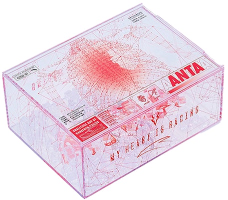 Anta C202 GT Low 'Heartbeat White Red Silver' 112125589S-3 Sizing Anta C202 GT Low 'Heartbeat White Red Silver' 112125589S-3