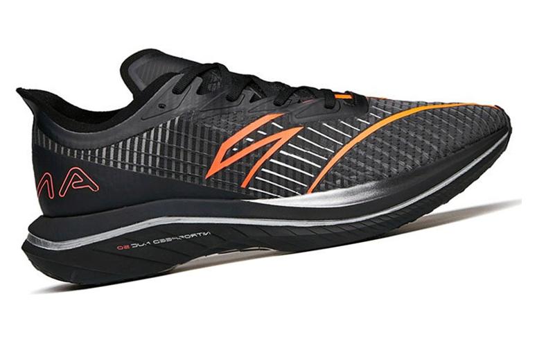 Order Anta C202 GT Sepatu Lari Marathon 'Hitam Oranye' 112145589S-5