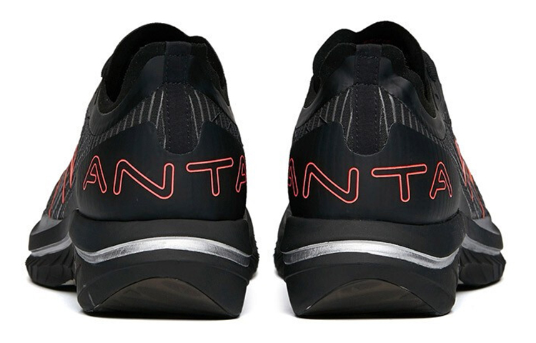 Shop Anta C202 GT Marathon Running Shoes 'Black Orange' 112145589S-5
