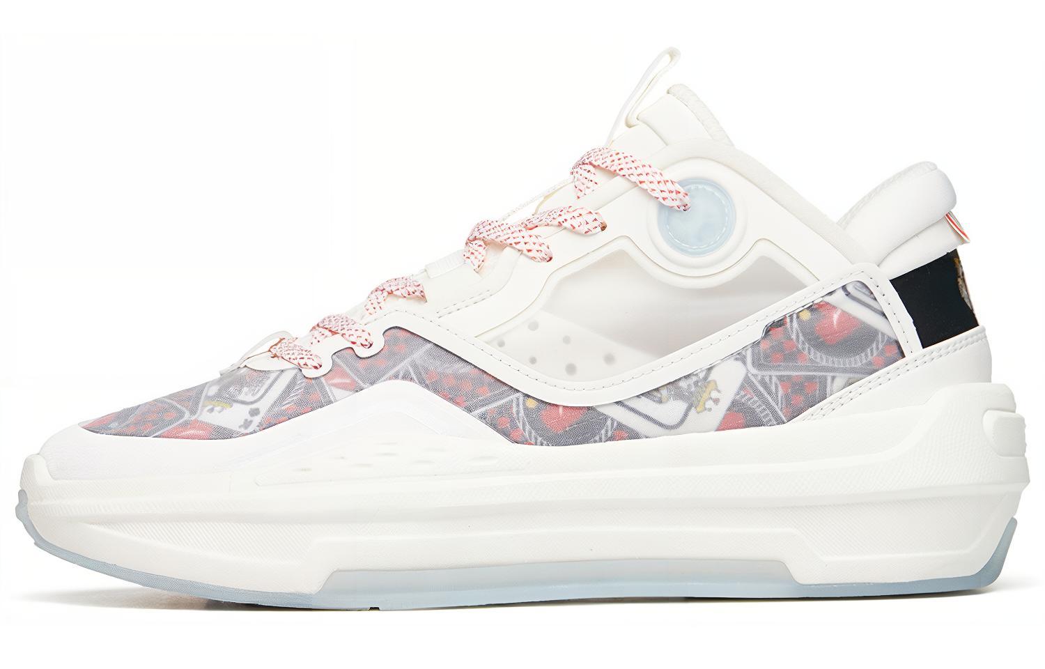 Anta C37 2.0 Casual Skate Sneakers 'White Multi' 912228082-6