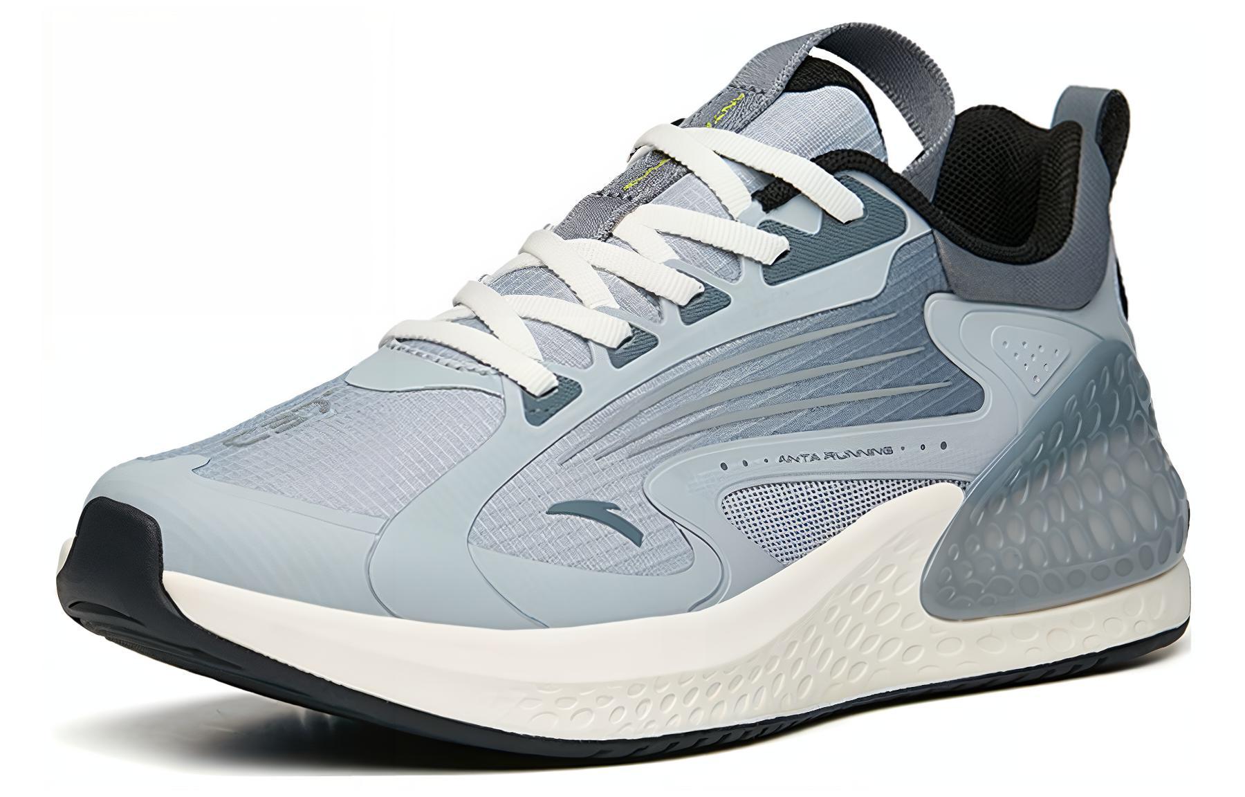 Lookbook Anta安踏 C37+ 運動舒適 減震防滑耐磨 低筒 跑步鞋 男款 冷灰