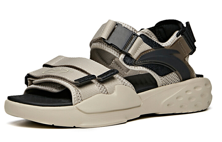 Order Anta安踏 生活系列 C37度 沙灘涼鞋 灰黑