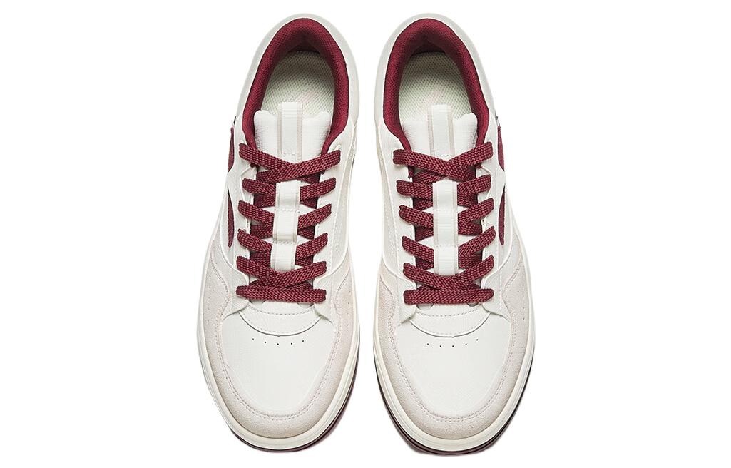 Order 安踏 C37 系列 厚底增高 防滑耐磨 低帮 板鞋 男款 白紅