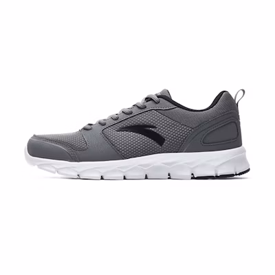 Anta Casual Breathable Running Shoe 'Grey Black White'