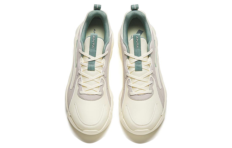 Anta Running Series Sneakers 'White Grey Green' 圖 3