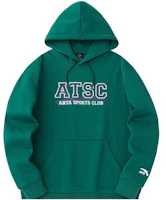 Anta Casual Hoodie Letter Print Pullover Loose Fit Forest Green 152348704-2 Anta Casual Hoodie Letter Print Pullover Loose Fit Forest Green 152348704-2