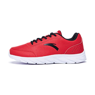 Anta Casual Leather 'Red Low-Top Running'