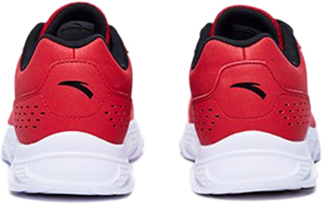 Anta安踏 皮質休閒 耐磨輕便 低筒 跑步鞋 男款 紅色 Lookbook Anta安踏 皮質休閒 耐磨輕便 低筒 跑步鞋 男款 紅色