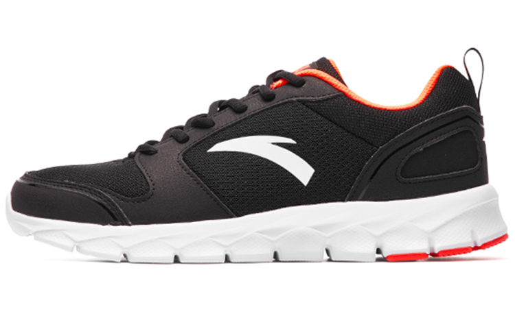 Anta Casual Lightweight Breathable Low-Top Running Shoe 'Black Orange White' 91635516-13